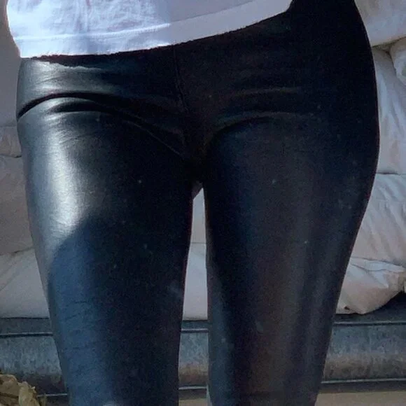 Paige Verdugo Ankle Pant - Leather - Picture 2 of 7